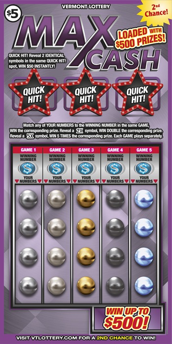 Mega Multiplier Cashword | Vermont Lottery